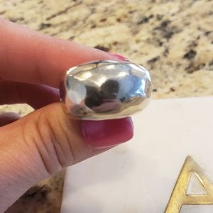 Silpada Hammered Ring Sz 7